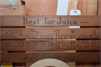 Sunkist Wooden Sign