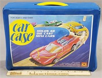 Vintage Toy Car Case w/ Cars
