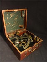 19THC. GERMAN SEXTANT BY W. LUDOLPH, BREMERHAVEN