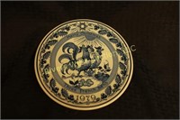 Delft Blue Christmas Plate