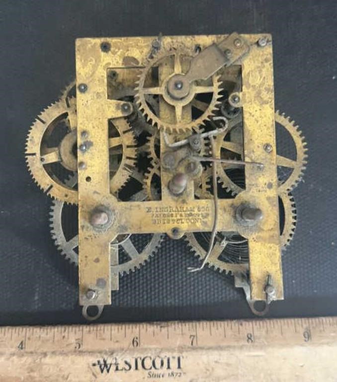 06/03/2024 ON-LINE AUCTION-VINTAGE CLOCK PARTS & MORE