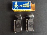 Two Forever Flashlights (Hand Powered)