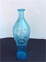 Mid Century Modern Aqua Bottle