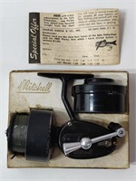 VINTAGE MITCHELL w/ SPARE LINE IN CANESTER