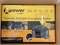 XPOWER POWERPACK 300.  PORTABLE EMERGENCY POWER.