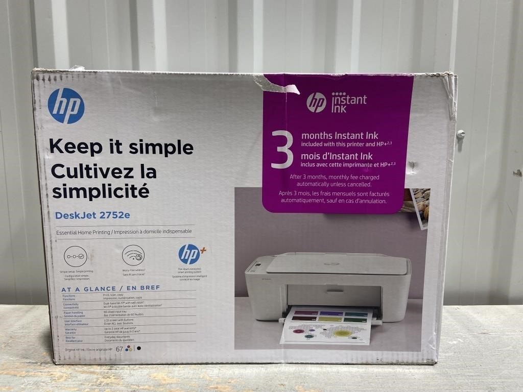 HP Keep It Simple Deskjet Printer