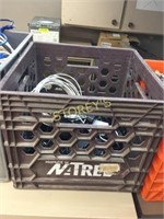 Crate w/ Asst Transformers & Adapters