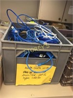 Crate w/ Asst CAT5 Type Cables