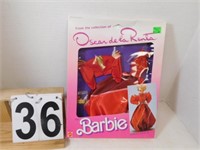 Barbie Oscar Del La Renta Red Barbie Dress