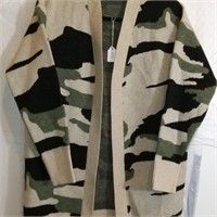 Suvimuga Women's Camouflage Cardigan #M27
