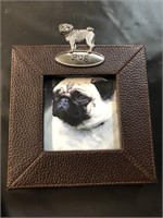 Pug picture frame