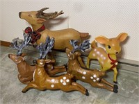 Reindeer Statues