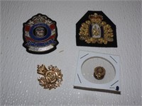 Lot of Ontario Police Patches & Buttons