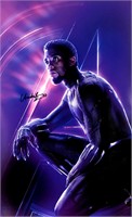 Chadwick Boseman Autograph Poster