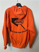 Nevada Machinery Orange Hoodie