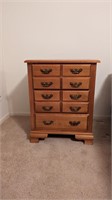 VINTAGE ETHAN ALLEN FOREST SOLID MAPLE NIGHT STAND