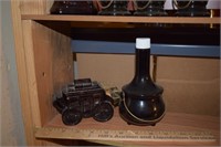Stagecoach and Cauldron Avon Bottles