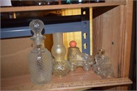 Clear Glass Bottles (Inc. Roller Skate)