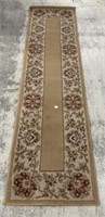 2' x 7'7 Machine Beige Runner