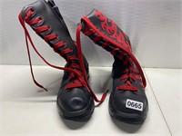 Black and Red Boots size 9