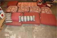Large Lot of Outdoor Furniture Cushions