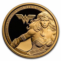 2023 Niue 1 Oz Gold Coin Dc Classics: Wonder Woman