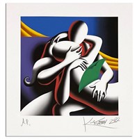 Mark Kostabi, "Transcending the Material" Hand Sig