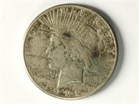1922-S Peace Dollar  F