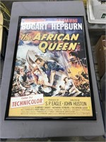 The African Queen movie poster 25" X 36"