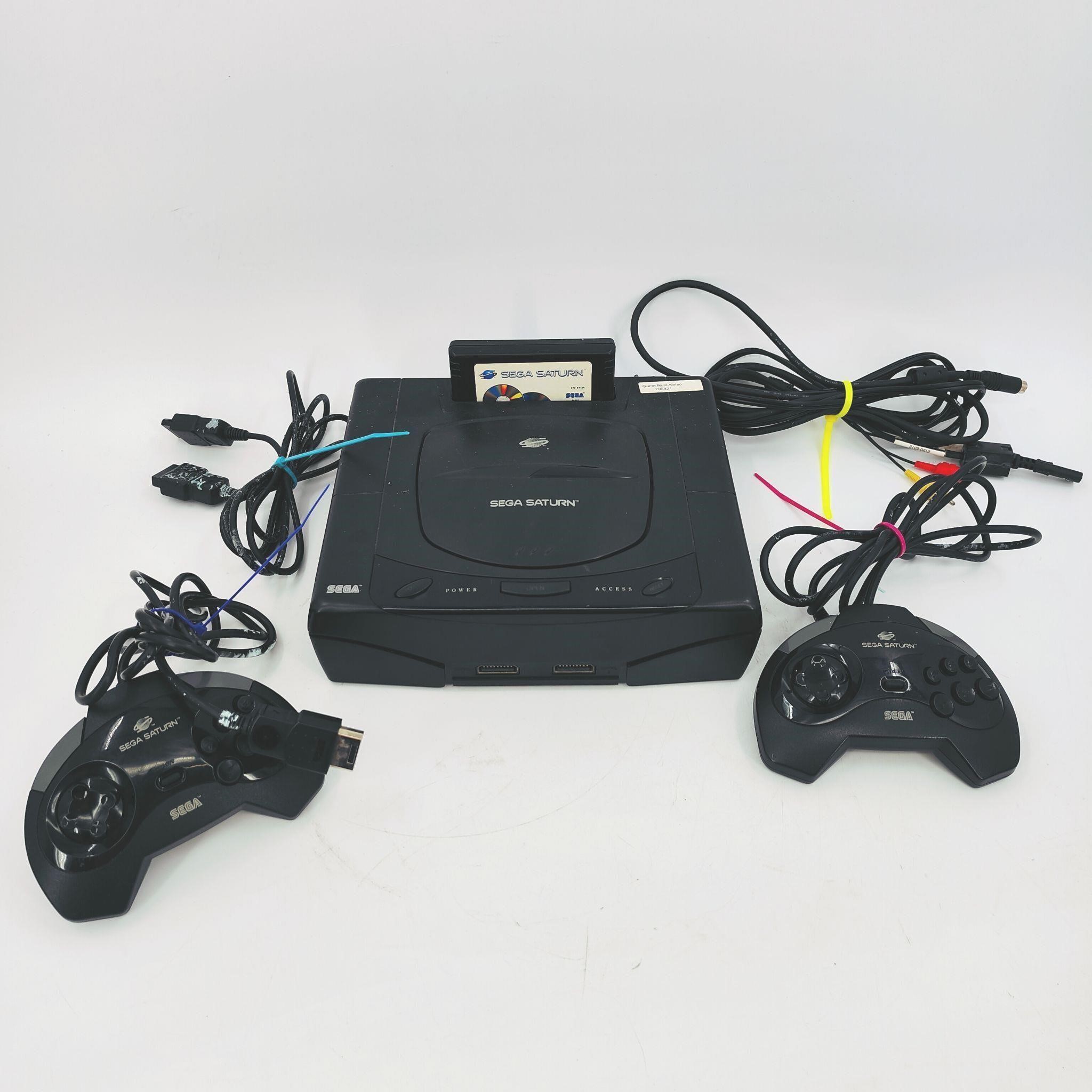 Sega Saturn Video Game Console