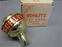 WOW NOS Schlitz Beer Tap Handle w/ Original Box