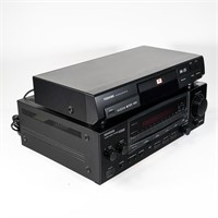 Kenwood KR-V5560 Stereo Receiver & Toshiba SD-1700