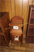 Small Kitchen Potato Bin / Utility Cabinet