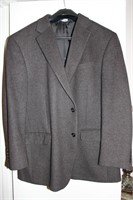 Gray Wool Stafford Sport Jacket  42/44