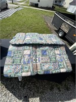 Four patio cushions