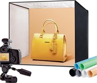 RALENO 20'X20' Photo Studio Light Box, 50W Portabl
