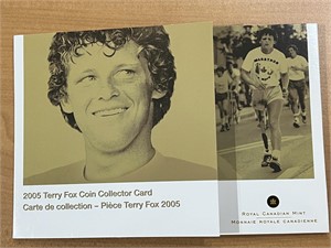 2005 Cdn Terry Fox Coin Set