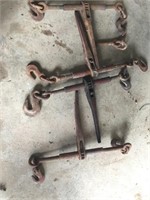Ratchet chain binders