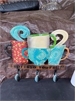 Wall decor & coffee mugs