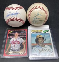 (D) Dale Murphy and John Candelaria signed