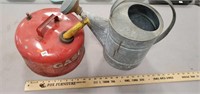 Gasoline Can and Watering Can