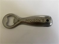 1970s Molsons Brewery Metal Bottle Opener