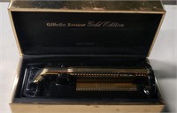 Vintage Gillette Razor in Case The Gold Edition
