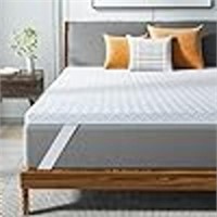 Maxzzz Mattress Topper Queen, 2 inch Memory Foam M