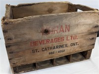 MORAN BEVERAGES CRATE