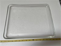 Square Glass Serving Platter