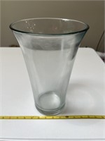 Large Clear Glass Vase