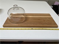 Serving Board W/Plastic Dome