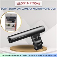 SONY ZOOM ON-CAMERA MICROPHONE GUN(MSP:$129)