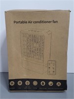 New portable air conditioner fan.